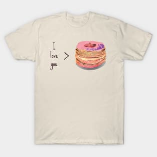 I Love You more than Cronuts T-Shirt